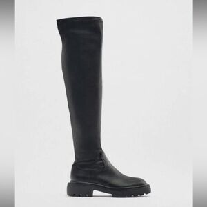 Zara over the knee boots